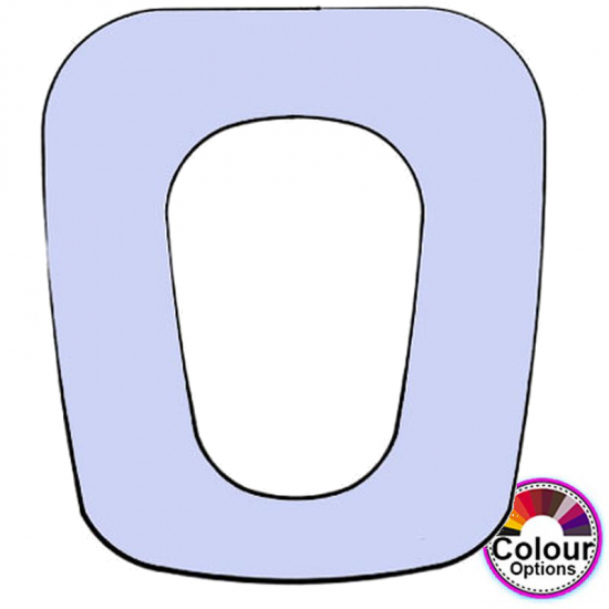 Jacob Delafon Thessa Standard Close Replacement Toilet Seat & Cover Lacquered Wood CH-JDE-THE