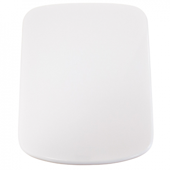 Geberit Selnova Square Soft Close Quick Release Top Fix Toilet Seat and Cover White 500.336.01.1