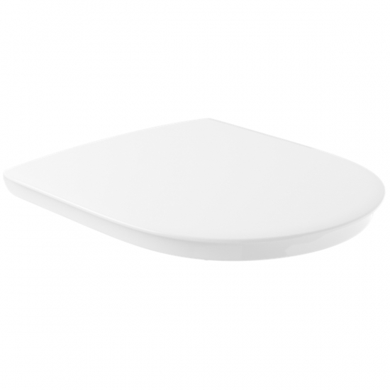 Villeroy & Boch ViCare Soft Close Quick Release Toilet Seat & Cover White AntiBac 9M67S1T1