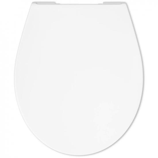 Lecico Saffia Soft Close Quick Release Sandwich Toilet Seat & Cover White SAFSTSC