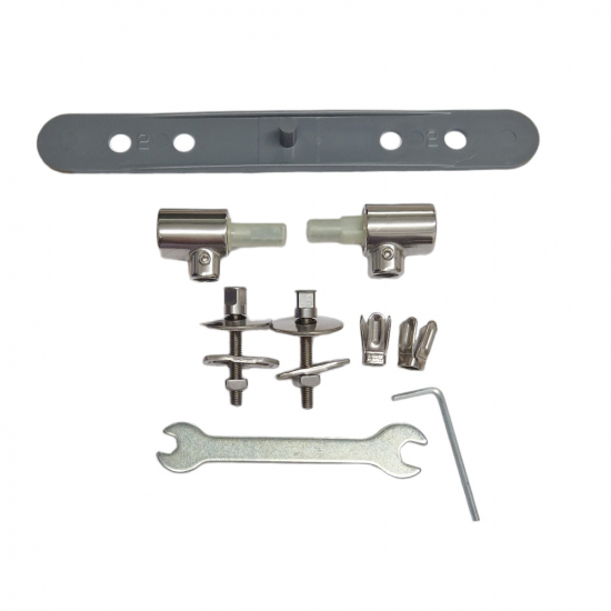 Ideal Standard Washpoint Soft Close Toilet Seat Hinge Set (Pre Jan 2011) Chrome R6436AA