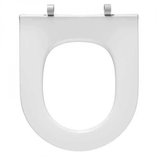 Pressalit Objecta D Pro Polygiene Standard Close Bottom Fixing Toilet Seat Without Cover White 997011-DF7999
