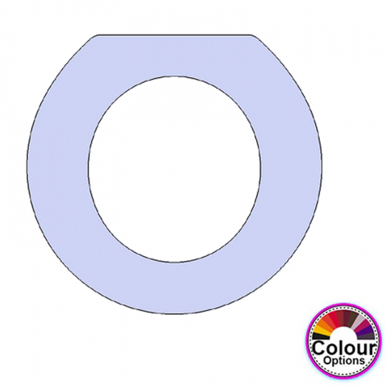 Topravit Arlington Standard Close Replacement Toilet Seat & Cover Lacquered Wood CH-TOP-ARL