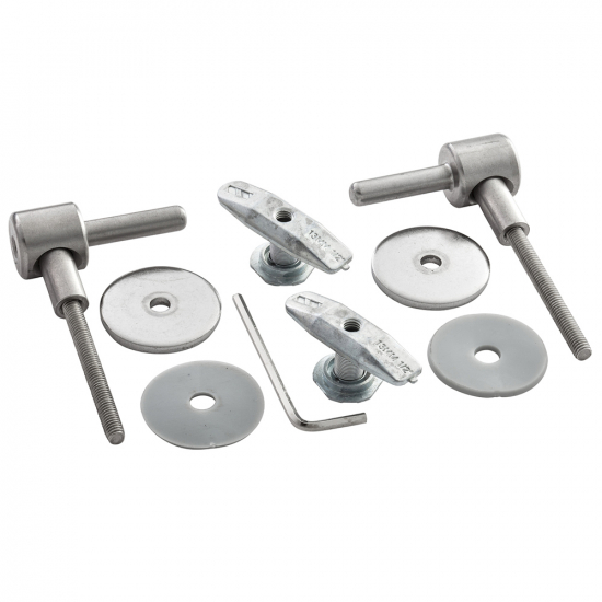 Ideal Standard White Range New Style Toilet Seat Hinges Post Nov 08 EV28467