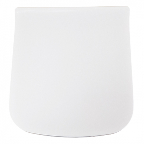 Screwfix Madrid Thin Soft Closing Toilet Seat & Cover White DISA0034