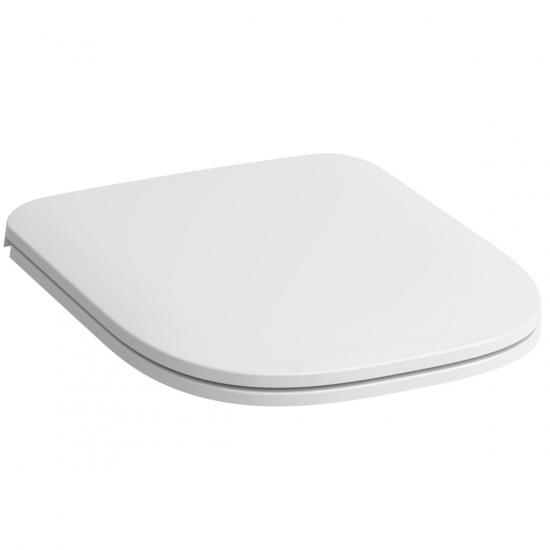Laufen Meda Slim Soft Close Quick Release Toilet Seat & Cover White H8911150000001