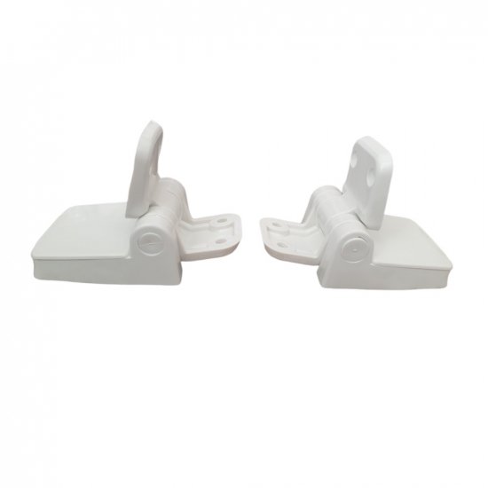 Bemis HG55 PL Replacement Toilet Seat Hinge Set - HG0055000 White
