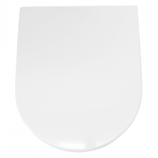 Pressalit 3 Soft Close With Lift-Off Top Fixing Toilet Seat & Cover White 684000-D77999