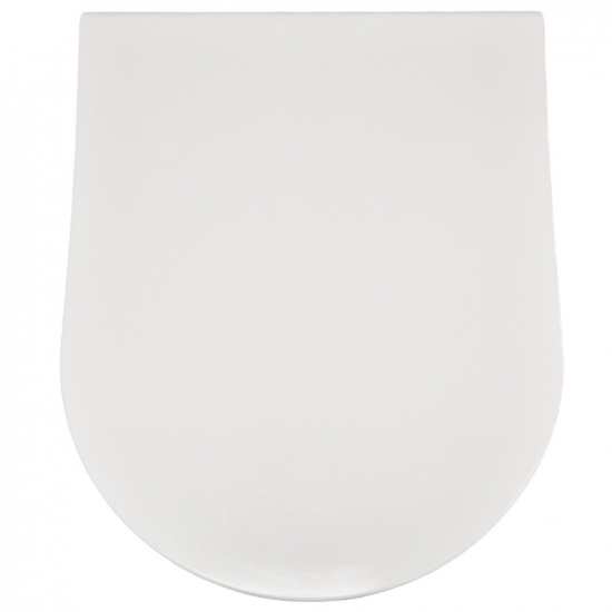 Vitra Integra Round Slim Soft Close Toilet Seat & Cover White 110-003-009
