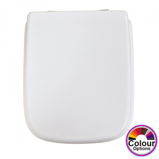 Faleri Medina Standard Close Toilet Seat & Cover Polyester Resin Colour Option S341P07/A