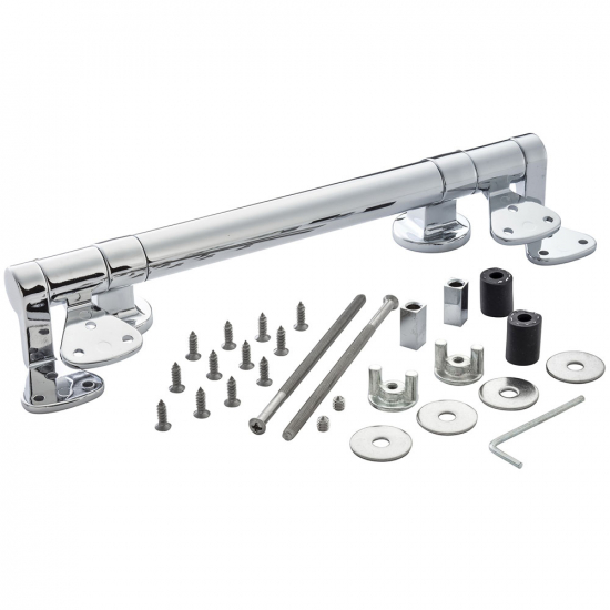 Sottini Reprise Toilet Seat Hinge Set Chrome T2017AA