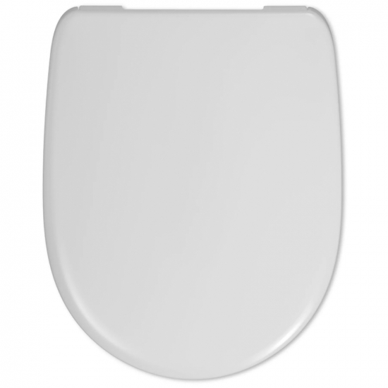 Calypso Albany Soft Close Toilet Seat & Cover White 9012