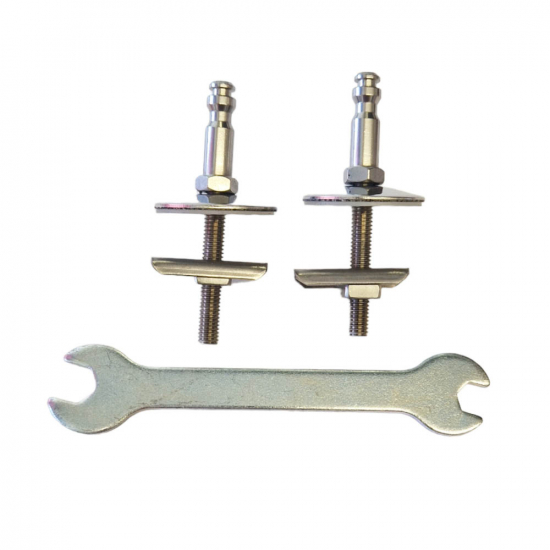 Duravit Viu Toilet Seat Hinge Set 0061901000