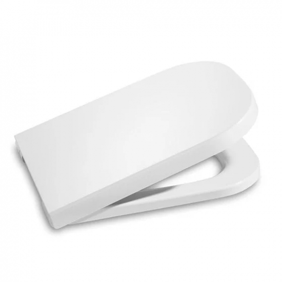 Roca The Gap Square Standard Close Toilet Seat & Cover White A801470002