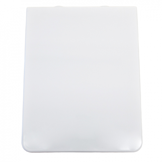 Laufen Living Style Square Soft Close Toilet Seat & Cover White 8.9243.4.300.000.1