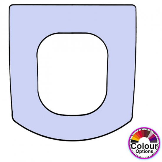 Villeroy & Boch Bellevue Soft Close Replacement Toilet Seat & Cover Lacquered Wood CHSC-VAB-BEL