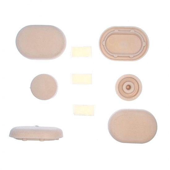 Armitage Shanks Astra Toilet Seat & Cover Buffer Set Whisper Pink SV232WP