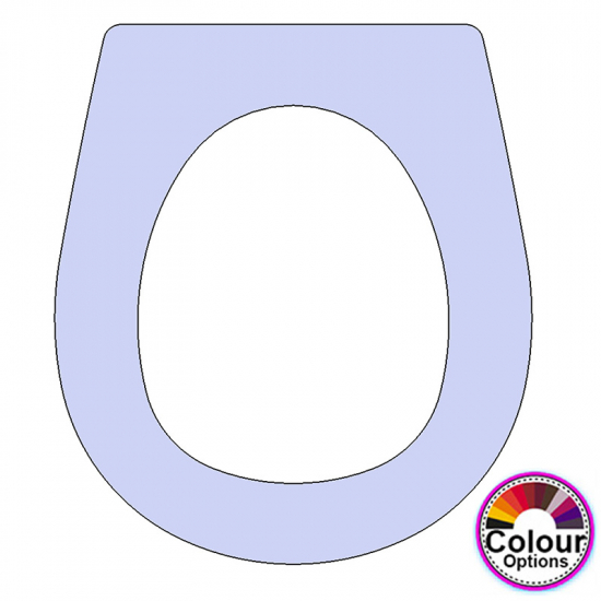 Axa Normal Bespoke Made Soft Close Toilet Seat & Cover Lacquered Wood Colour Options CHSC-AXA-NOR