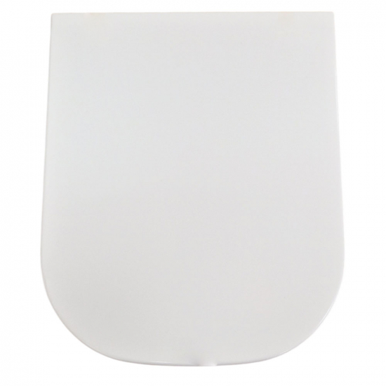 Roca The Gap Compact Soft Close Toilet Seat & Cover White 801732004