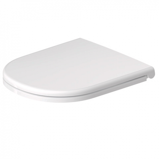 Duravit D-Code Soft Close Toilet Seat & Cover White 0028190000