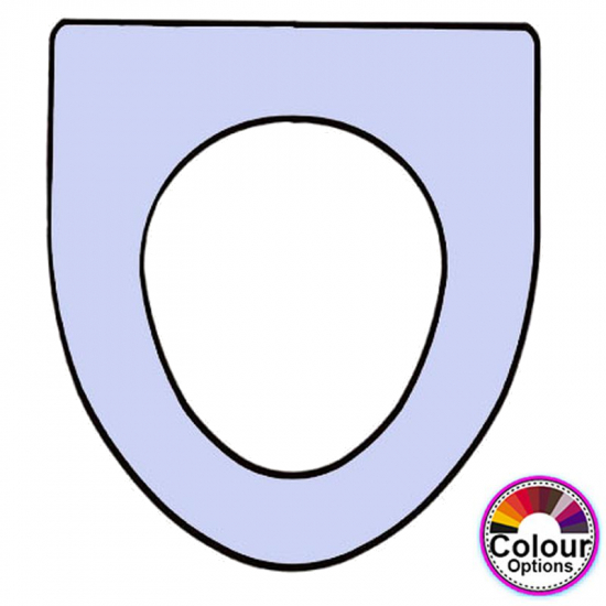 Armitage Shanks Concerto Standard Close Replacement Toilet Seat & Cover Lacquered Wood CH-ARM-CON