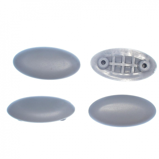 Pura Suburb Toilet Seat Buffer Set Seat Only Grey SEATBUFFER868