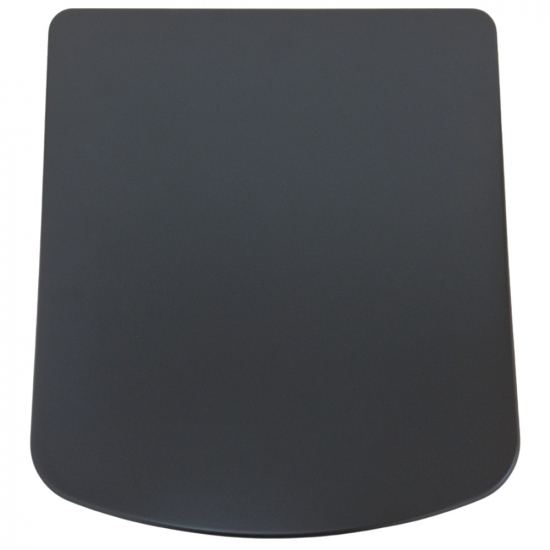 Imex Ceramics Ravine Soft Close Quick Release Wrapover Duraplus Toilet Seat & Cover Black S10160SCQRBL