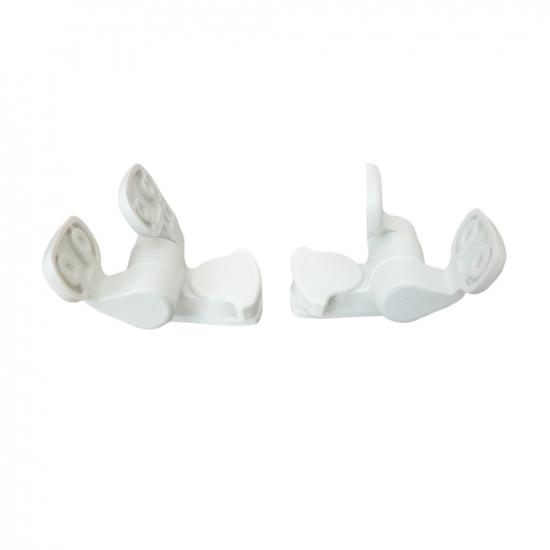 Bemis Easy HG69 Replacement Soft Close Toilet Seat Hinge Set - HG0069000-White