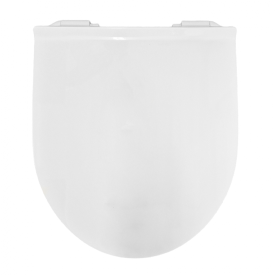 Duravit No.1 Compact Soft Closure Toilet Seat and Cover White 0026190000