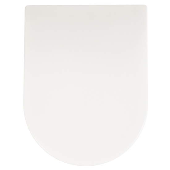Pura Arco Soft Close Toilet Seat & Cover With Quick Release White S1088SCQR