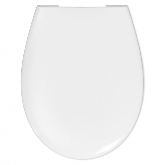 Lecico Atlas Universal Soft Close Quick Release Polypropylene Toilet Seat & Cover White STWHSCUNP