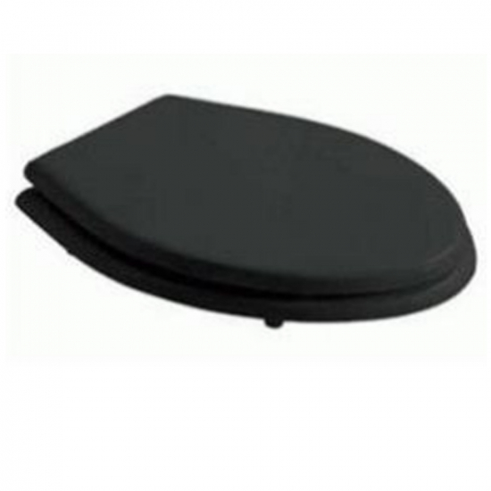 Galassia Ethos Standard Close Toilet Seat & Cover Black GAL-8482-NE