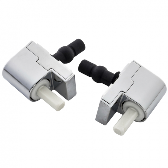 Ideal Standard Della Soft Close Toilet Seat Hinge Set (Pre Nov 2013) Chrome UV074AA