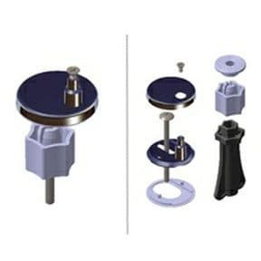 Laufen Pro-Moderna R Toilet Seat Hinge Set H8989520000001 - 8.9895.2old