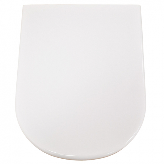 Duravit D-Code Soft Close Quick Release Toilet Seat & Cover White 0028590000