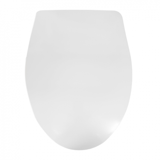 Simas LFT Spazio Slim Standard Close Toilet Seat & Cover White LFT005