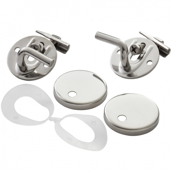 Armitage Shanks Contour 21 Normal Close Toilet Seat Hinge Set Chrome SV818AA