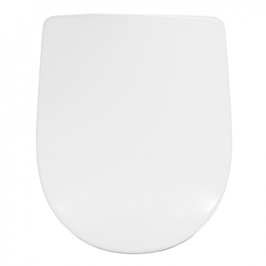 Pressalit Delight Soft Close With Lift Off Bottom Fixing Toilet Seat & Cover White 492000-D78999