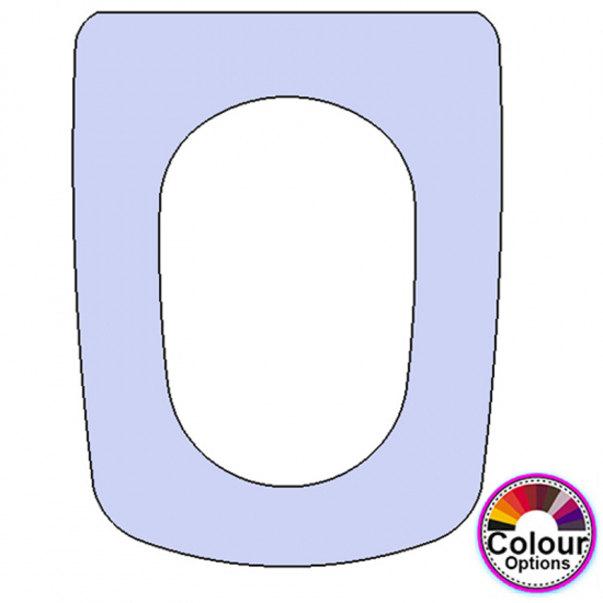 Vogue Casoli Standard Close Bespoke Made Replacement Toilet Seat & Cover Lacquered Wood CH-VOG-CAS