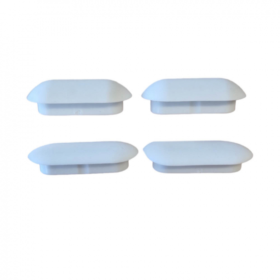 Geberit Acanto Toilet Seat Only Buffer Set White 598014000