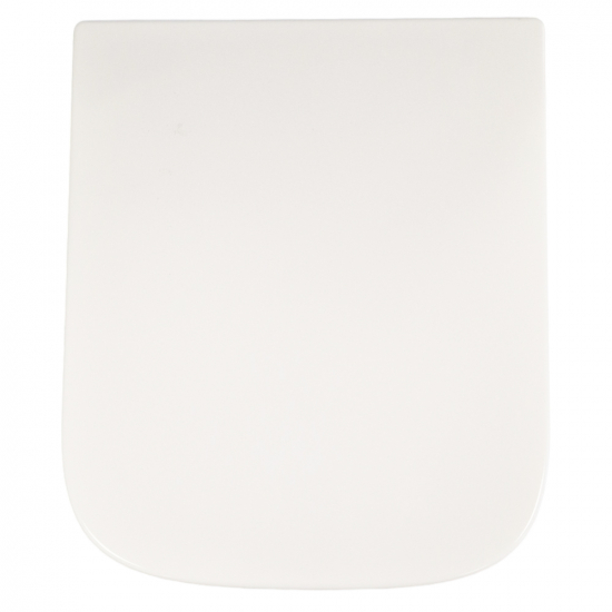 Hatria Bianca Soft Close Toilet Seat & Cover White 02Y1VB01