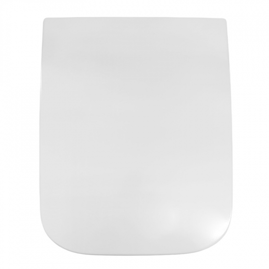 Pressalit Plan Standard Close Bottom Fixing Antibacterial Toilet Seat & Cover White 824000-DB6999