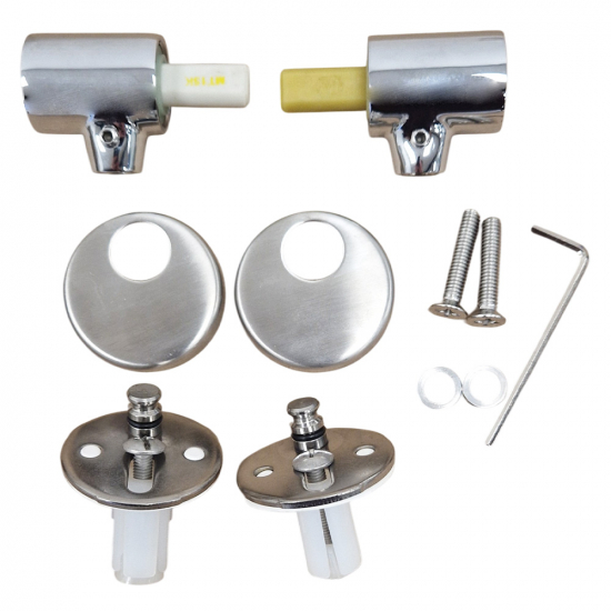 Kohler Odela Soft Close Toilet Seat Hinge Set ETA028-CP