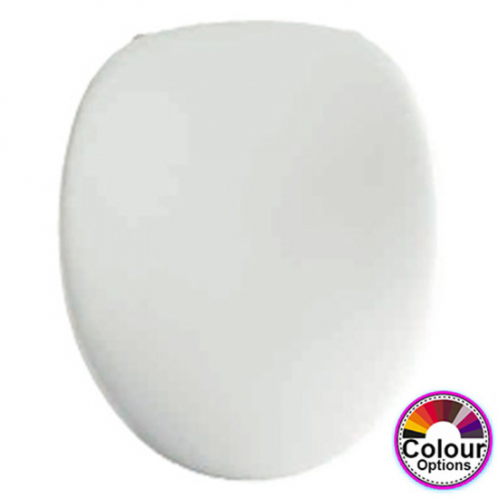 Pressalit Zaga Standard Close Bottom Fixing Toilet Seat & Cover White 314000-UN9999