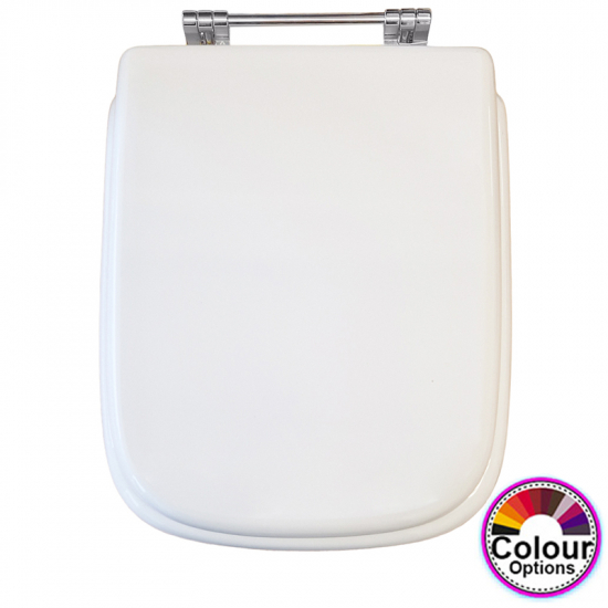 Senesi Duccio Standard Close Toilet Seat & Cover Polyester Resin Colour Options S341P26/F