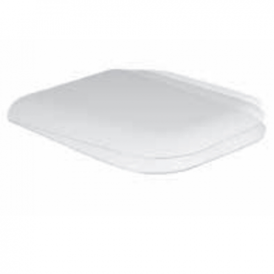Azzurra Vaso Prua 52 Soft Close Toilet Seat & Cover White PRU1800/F