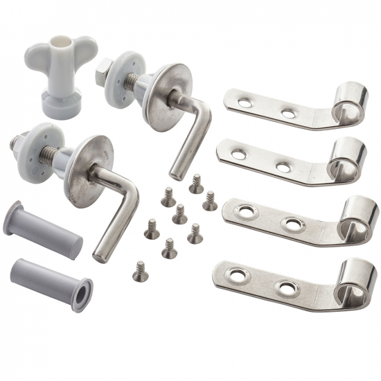Ideal Standard Studio Toilet Seat Hinge Set Chrome EV152AA