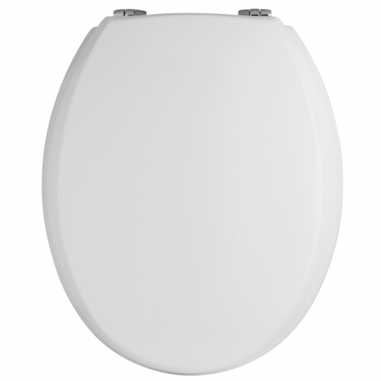 Premier Ryther Luxury Moulded Wood Standard Close Toilet Seat & Cover White NTS302
