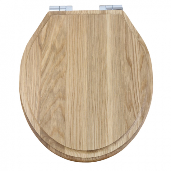 Tavistock Vitoria Soft Close Solid Oak Toilet Seat TS850NOSC