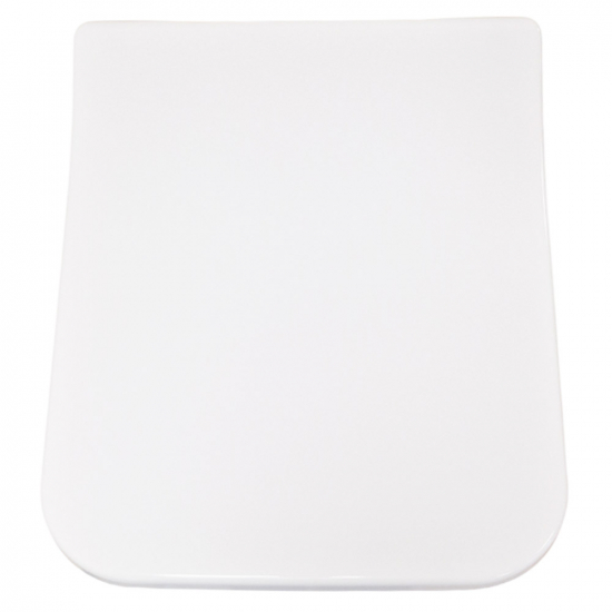 Villeroy & Boch Legato Slimline Soft Close Quick Release Wrapover Toilet Seat & Cover White 9M95S101